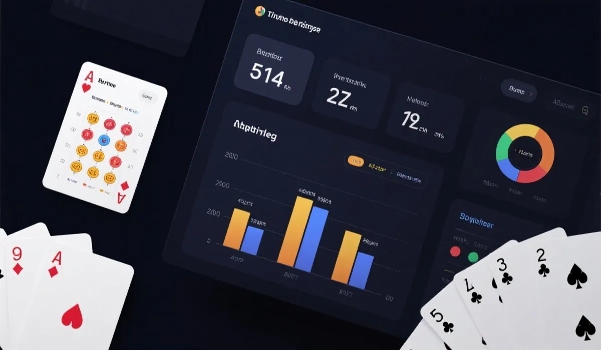 数据仪表盘示意